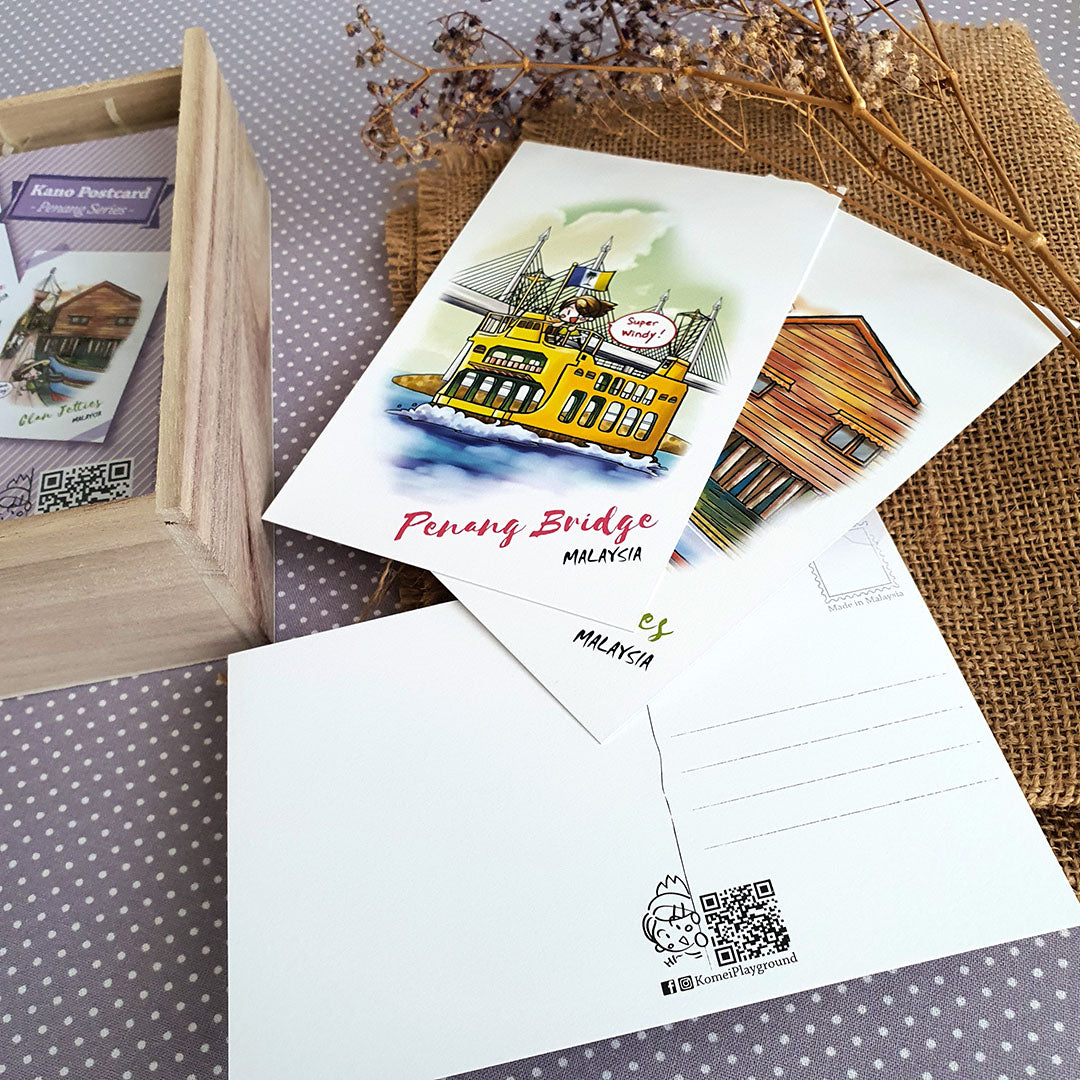 Kano Postcard Penang Set