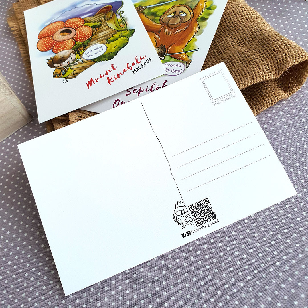 Kano Postcard Sabah Set