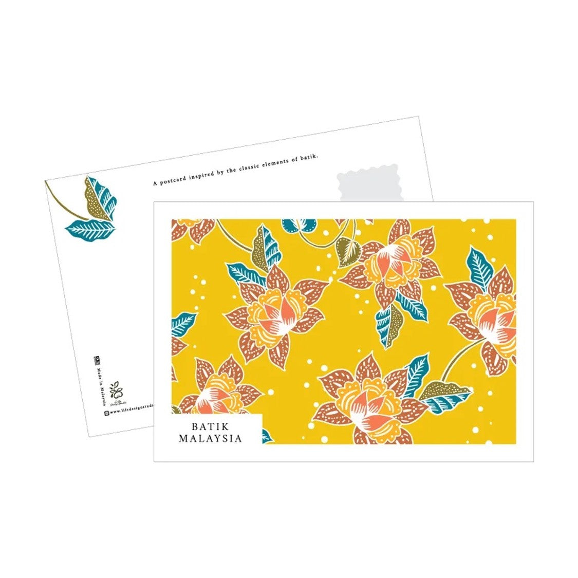 Batik Postcard Set | Type 1