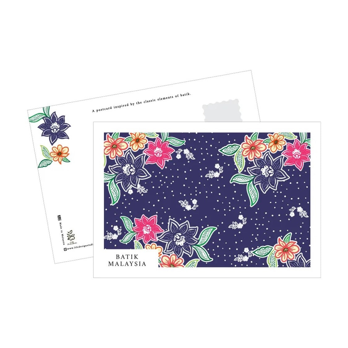 Batik Postcard Set | Type 1