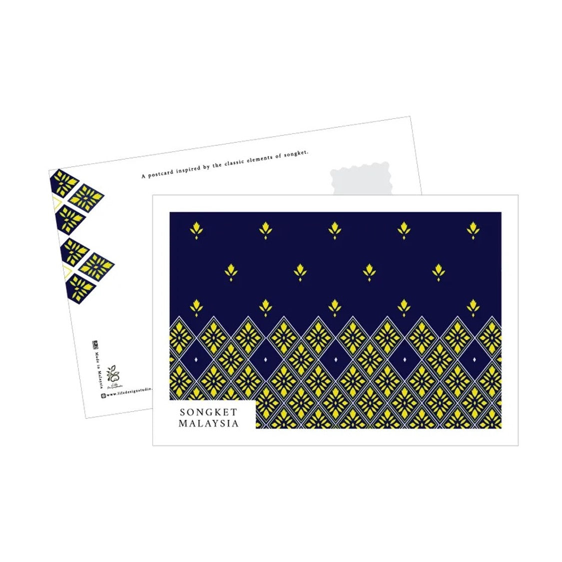 Batik Postcard Set | Type 1
