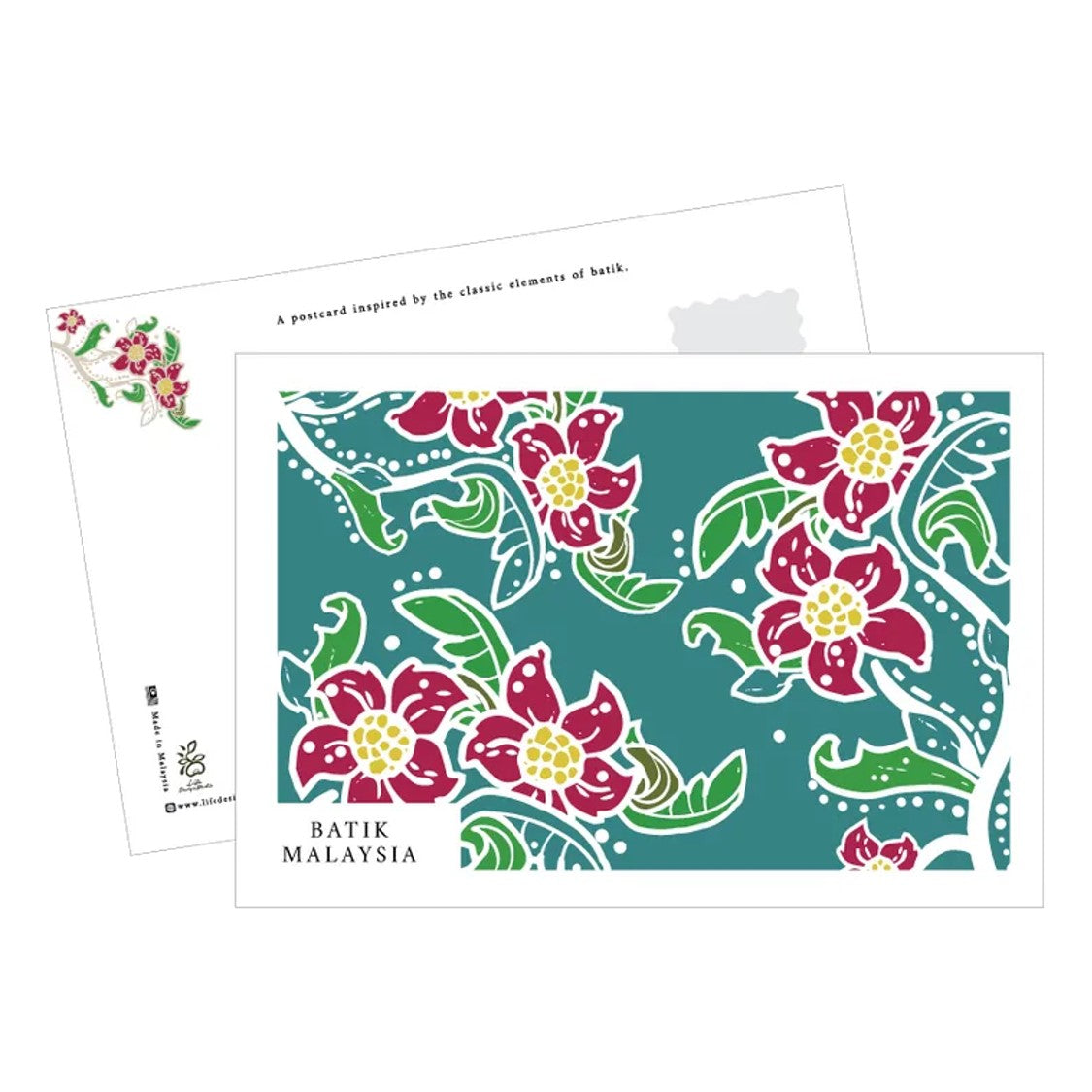 Batik Postcard Set | Type 2