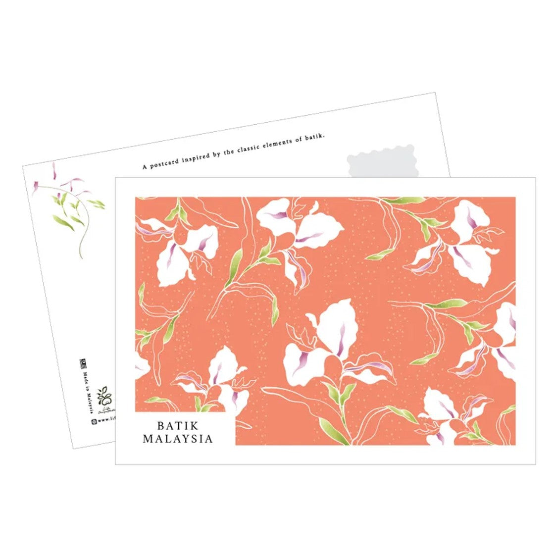 Batik Postcard Set | Type 2
