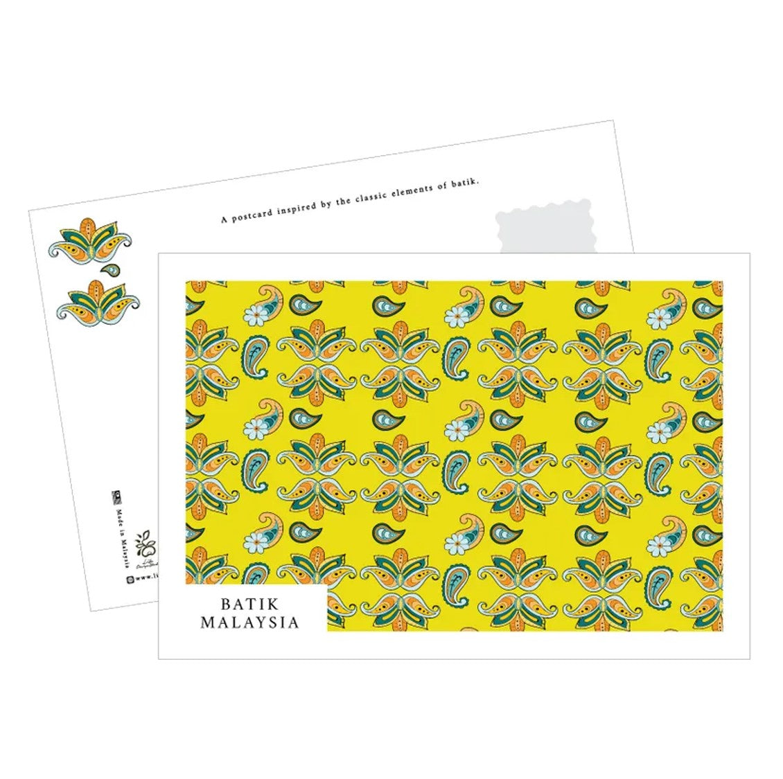 Batik Postcard Set | Type 3
