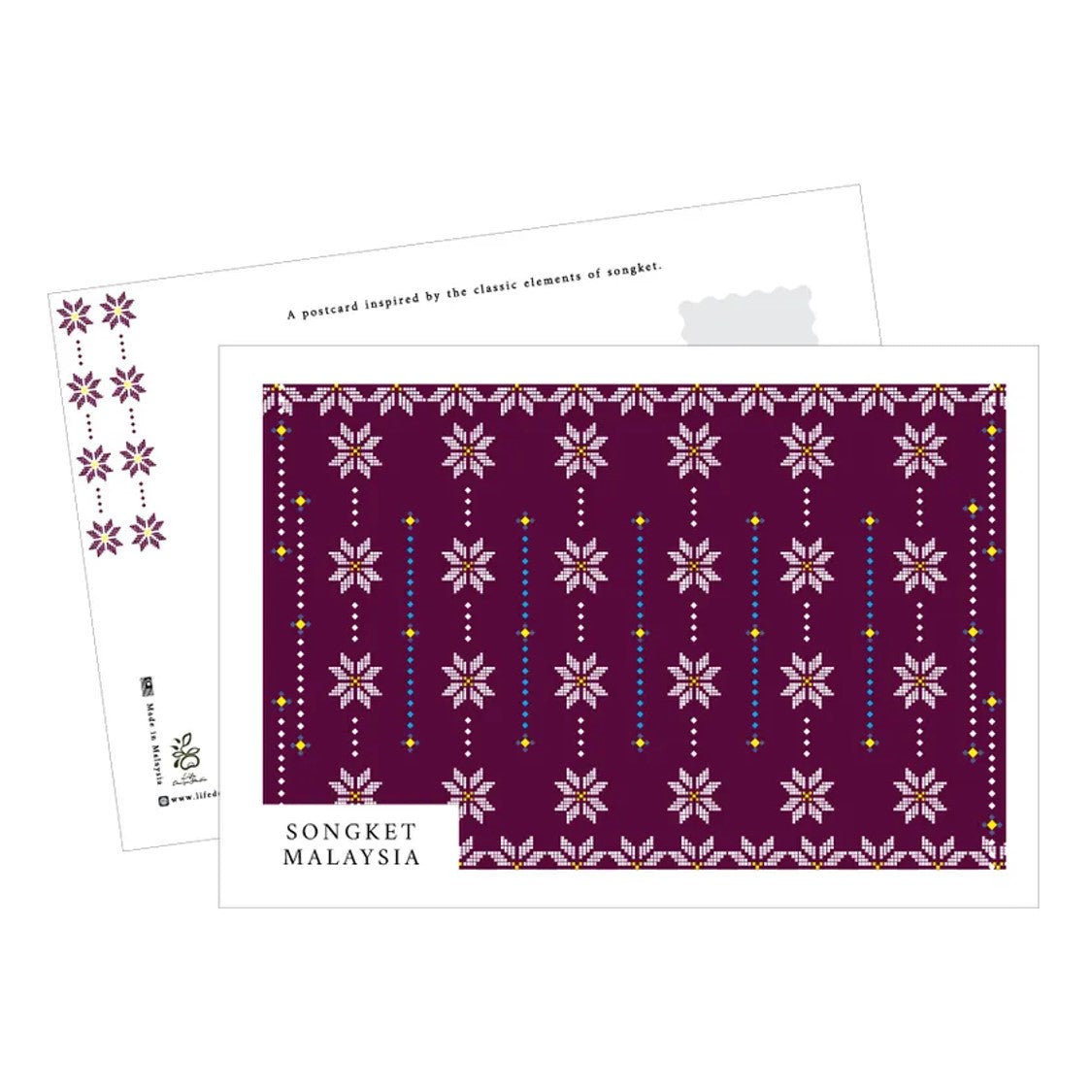 Batik Postcard Set | Type 3
