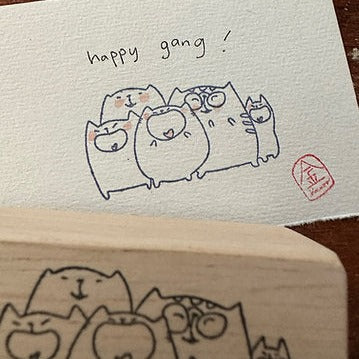 Catdoo rubber stamp - Let’s get together (CD2570737)