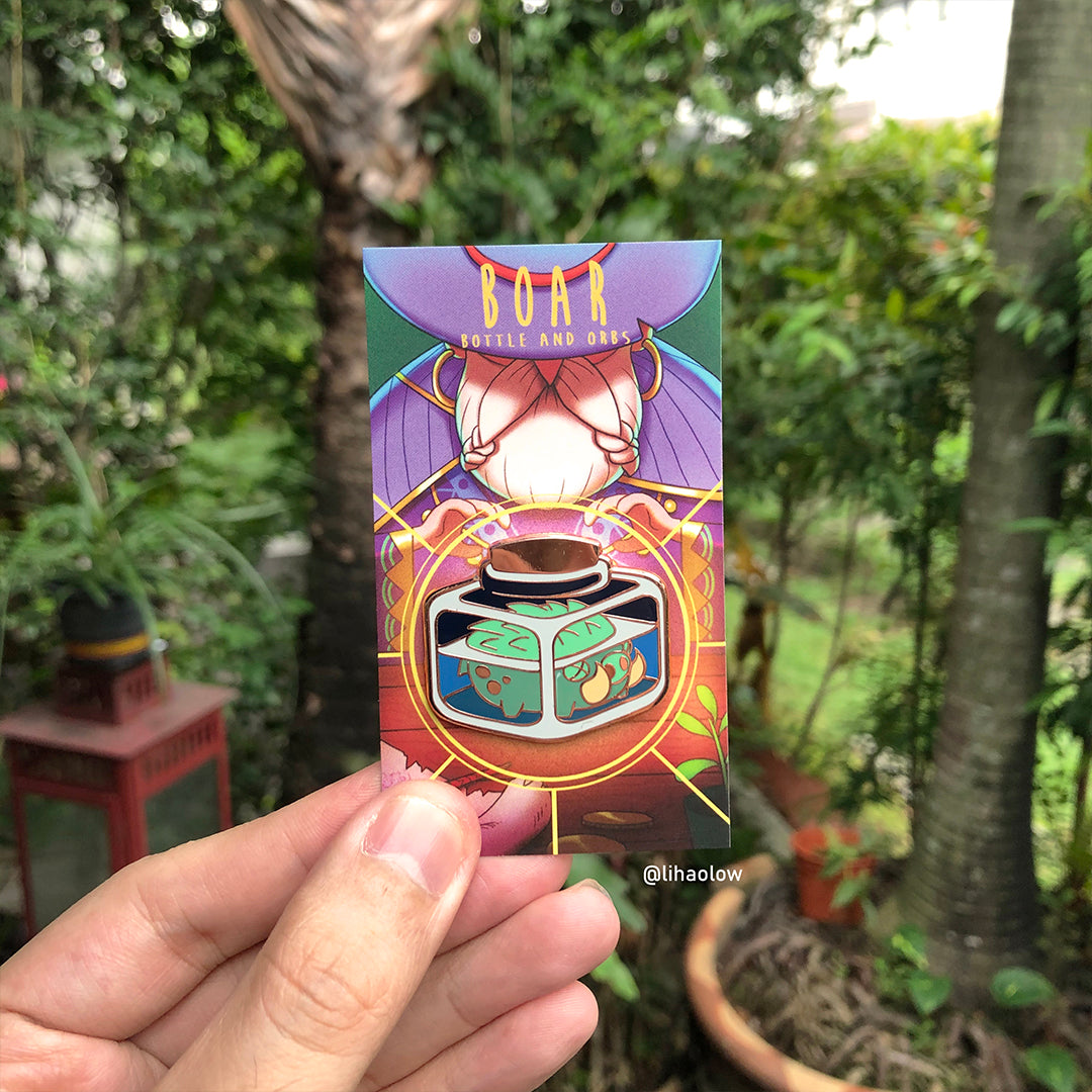 Boar Enamel Pin