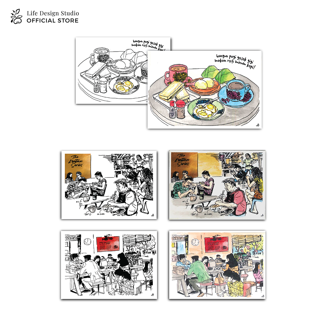 Card - The Kopitiam Series I