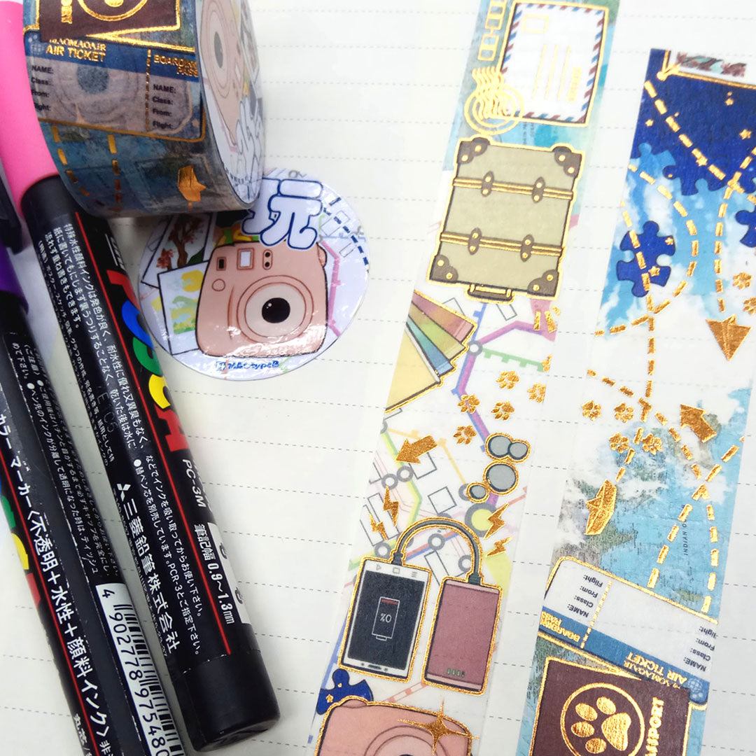 PLAY 玩 gold foil washi tape