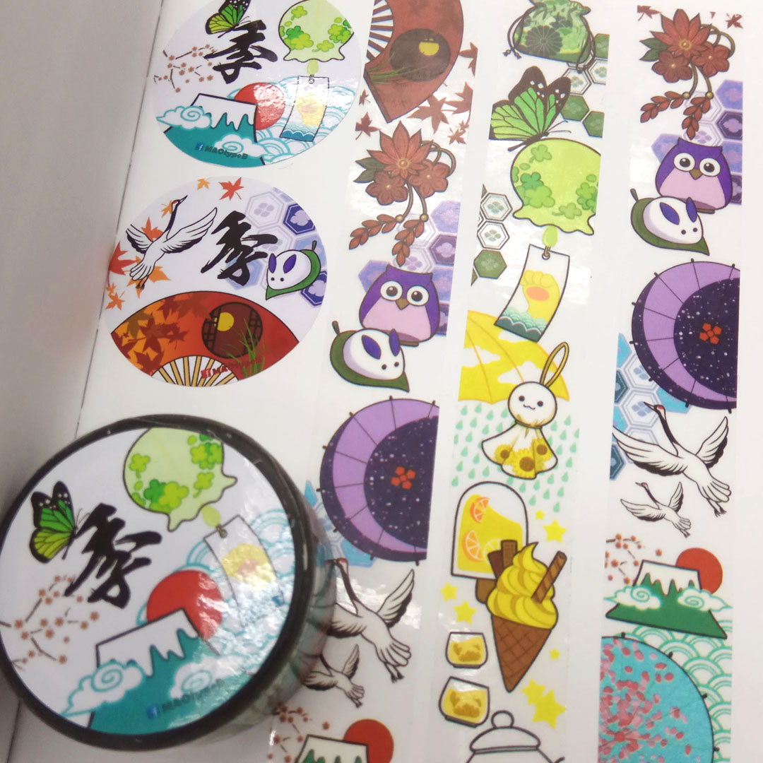 Washi Sampler | Clear Tape #2