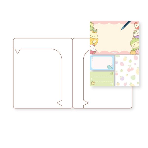 Memo Pad Folder センゴ Sanggo - A Bunch of Buddies