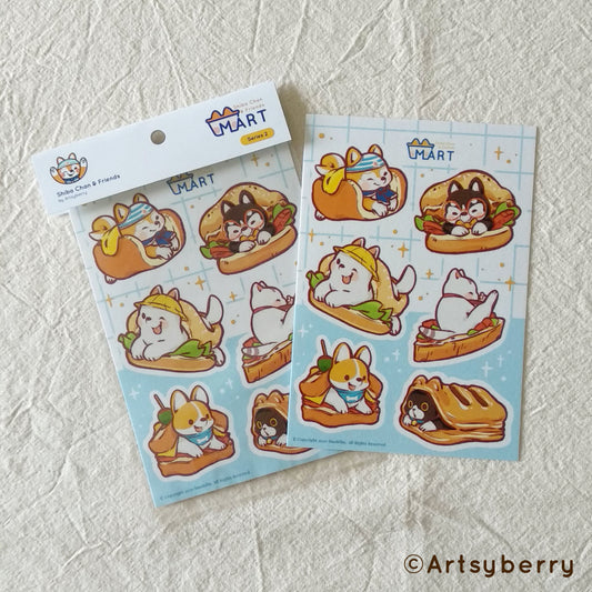 Washi Sticker Sheet // Mart Series 2