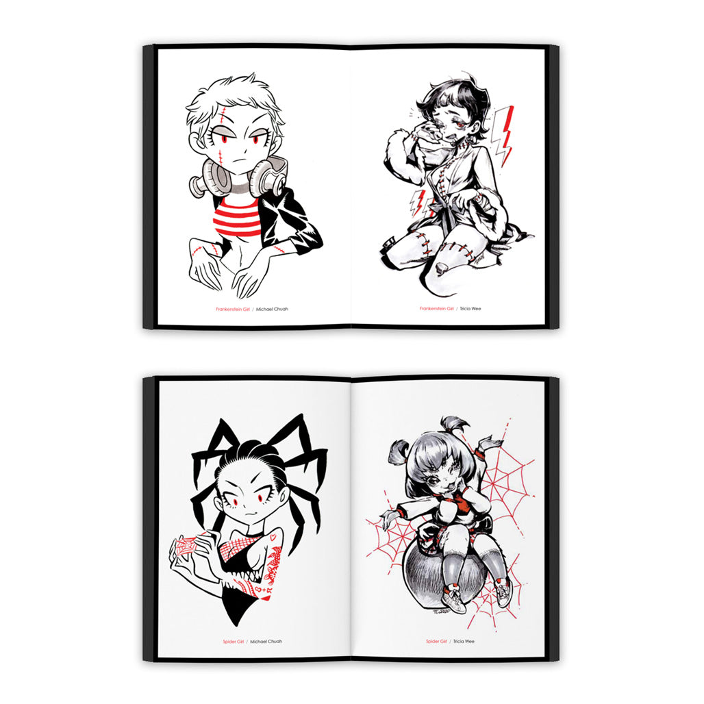 Oddtober Illustration: Monster Girl Art Book