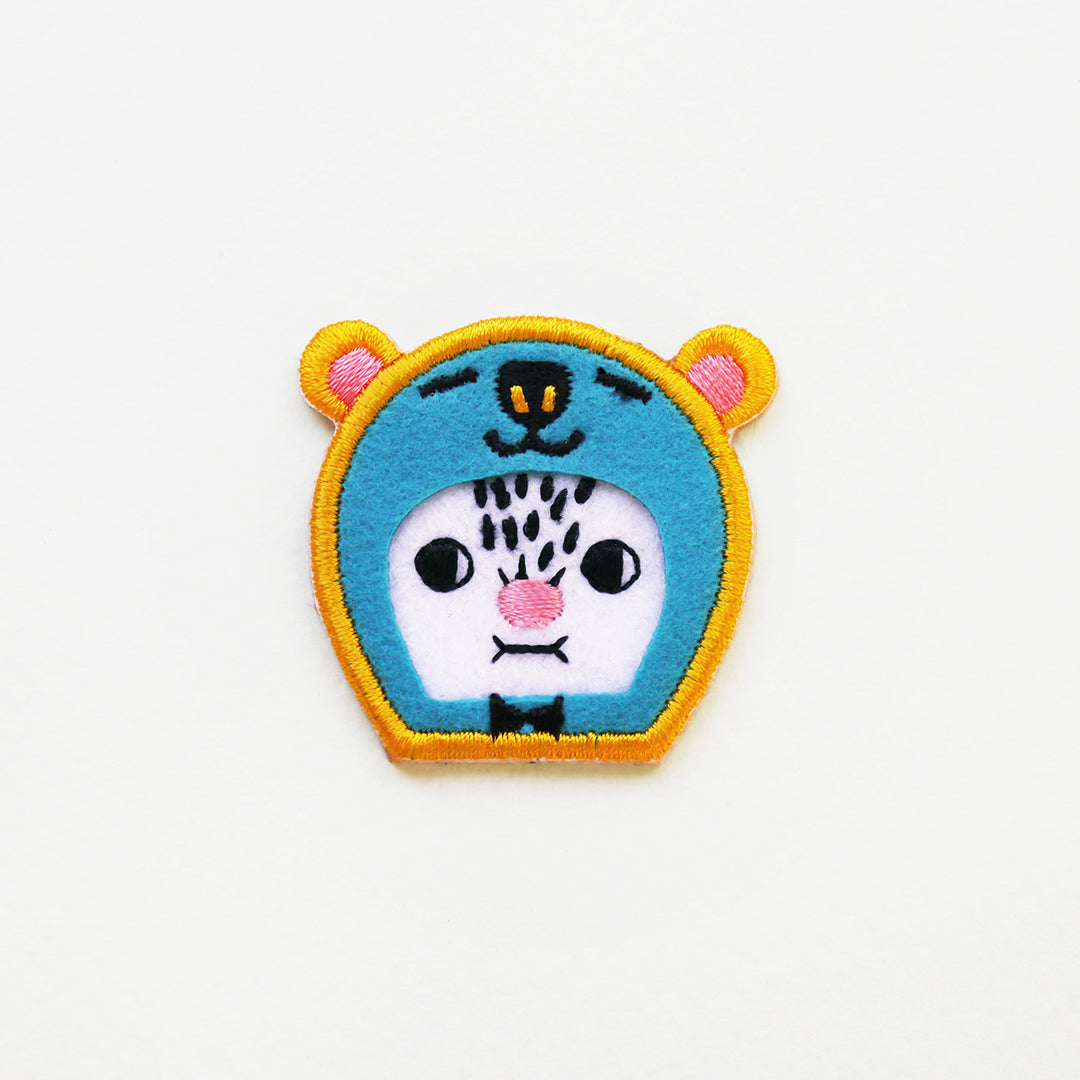 Minifanfan | Mr. B The Sea Green Bear Patch Pin