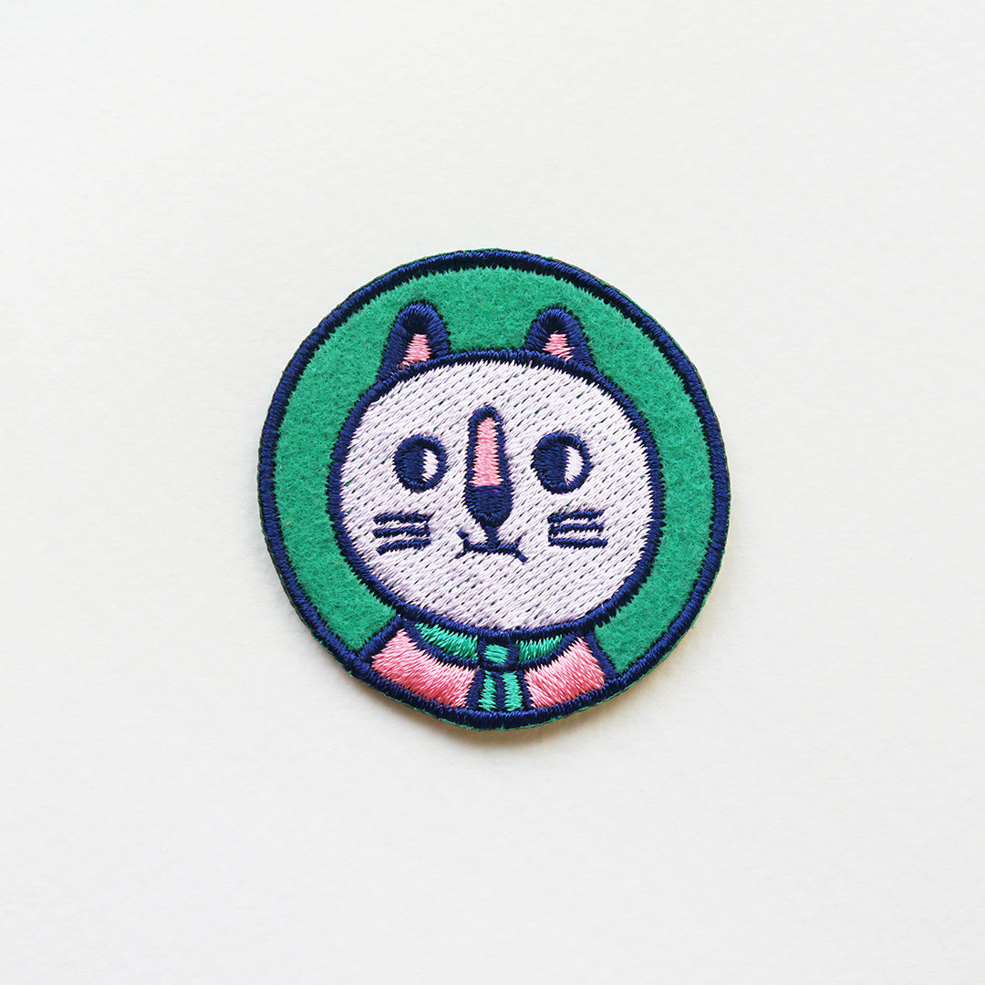 Minifanfan | Mr. Cat Patch Pin