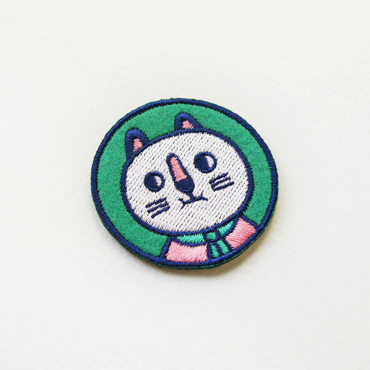 Minifanfan | Mr. Cat Patch Pin