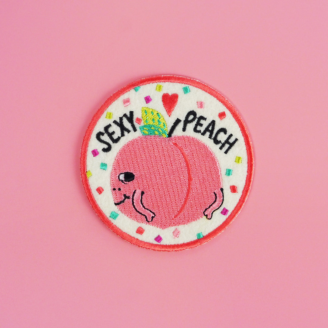 Minifanfan | Sexy Peach Iron On Patch