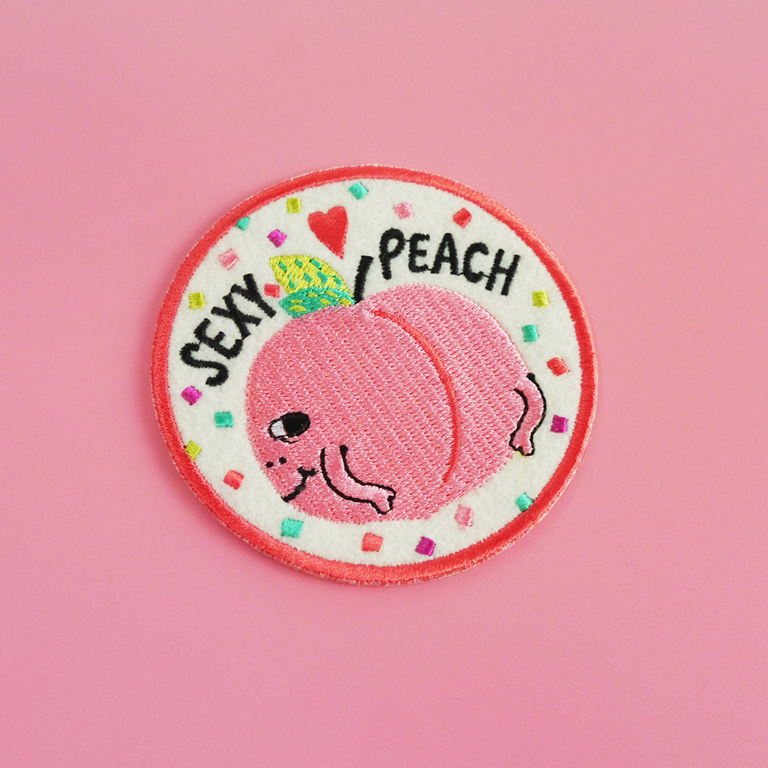 Minifanfan | Sexy Peach Iron On Patch