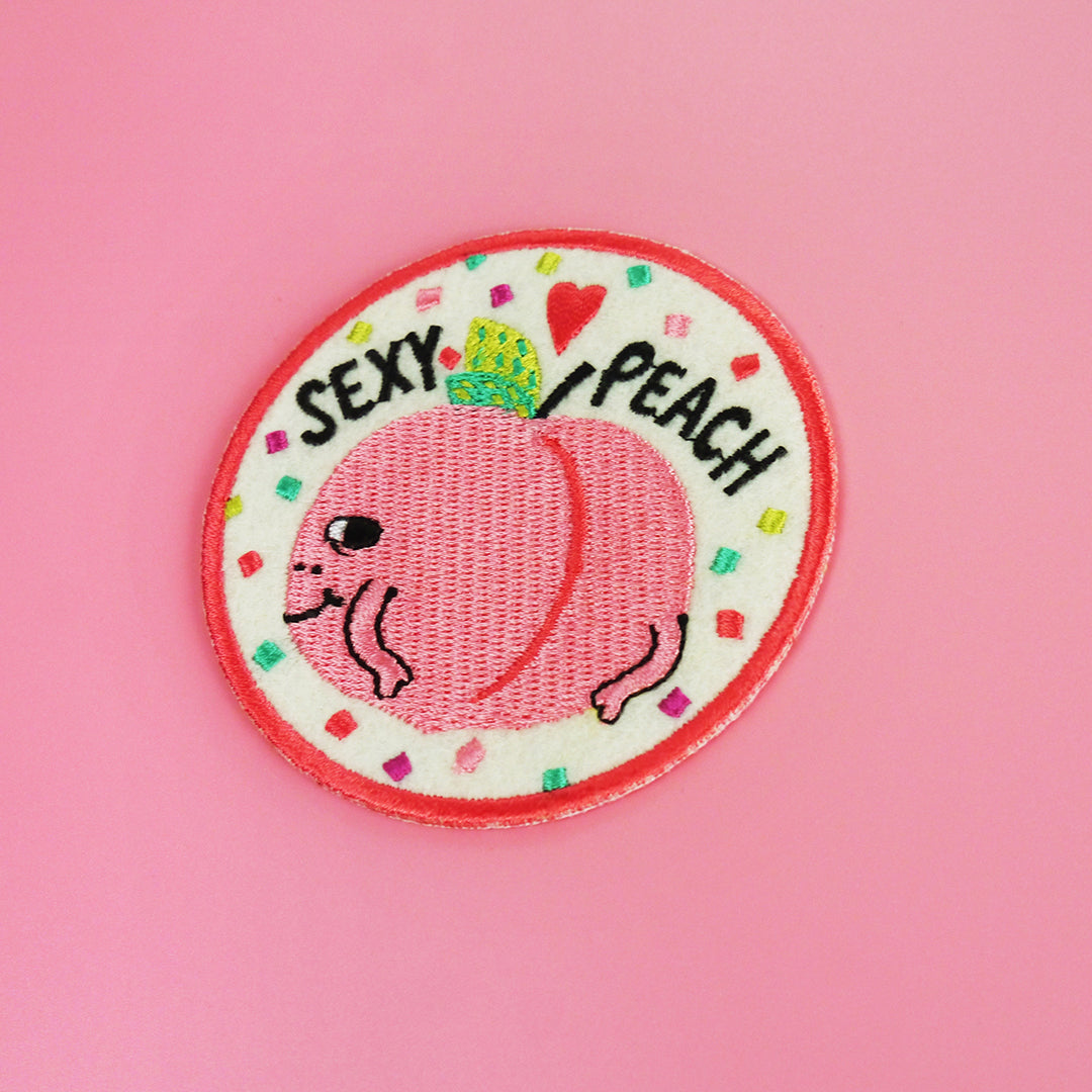 Minifanfan | Sexy Peach Iron On Patch