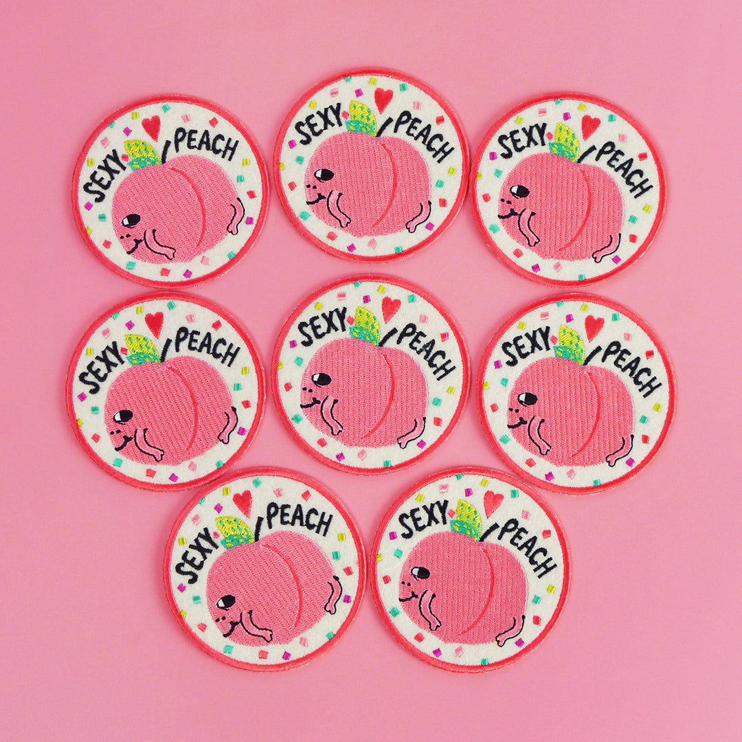 Minifanfan | Sexy Peach Iron On Patch