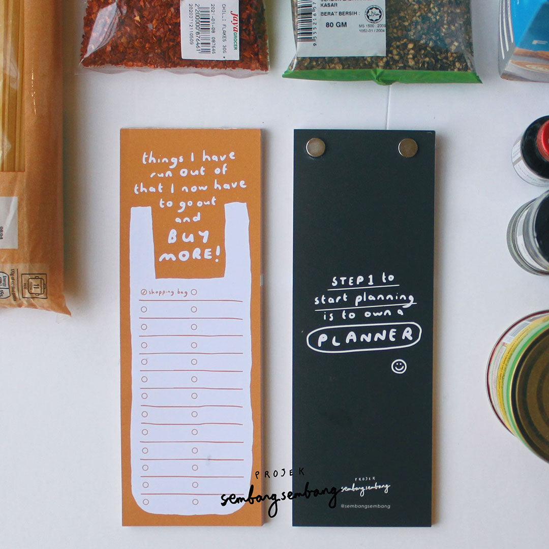 Magnetic Planner - Shopping List