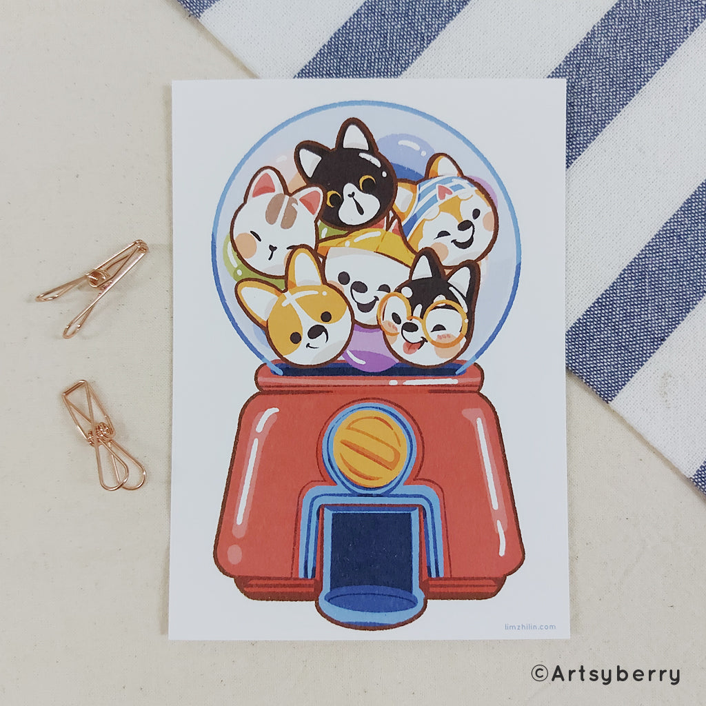 Art Print // Gumbols