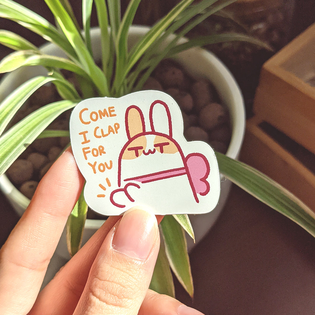 PUGIBUNI Cincai Hamplang Sticker Pack