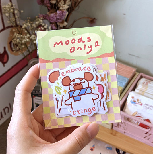 PUGIBUNI Moods Only 2 Sticker Pack