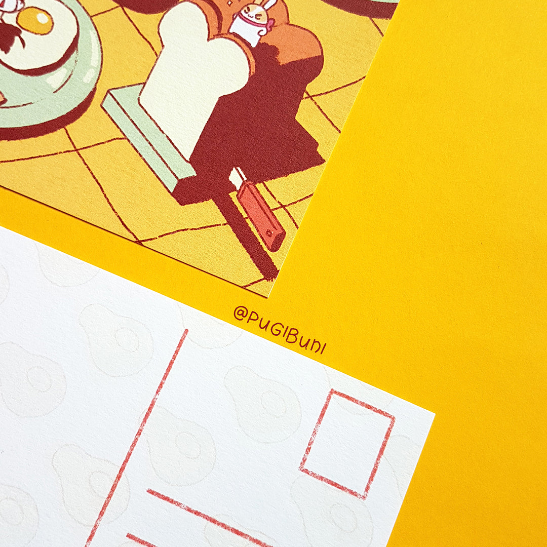 PUGIBUNI Postcard Breakfast