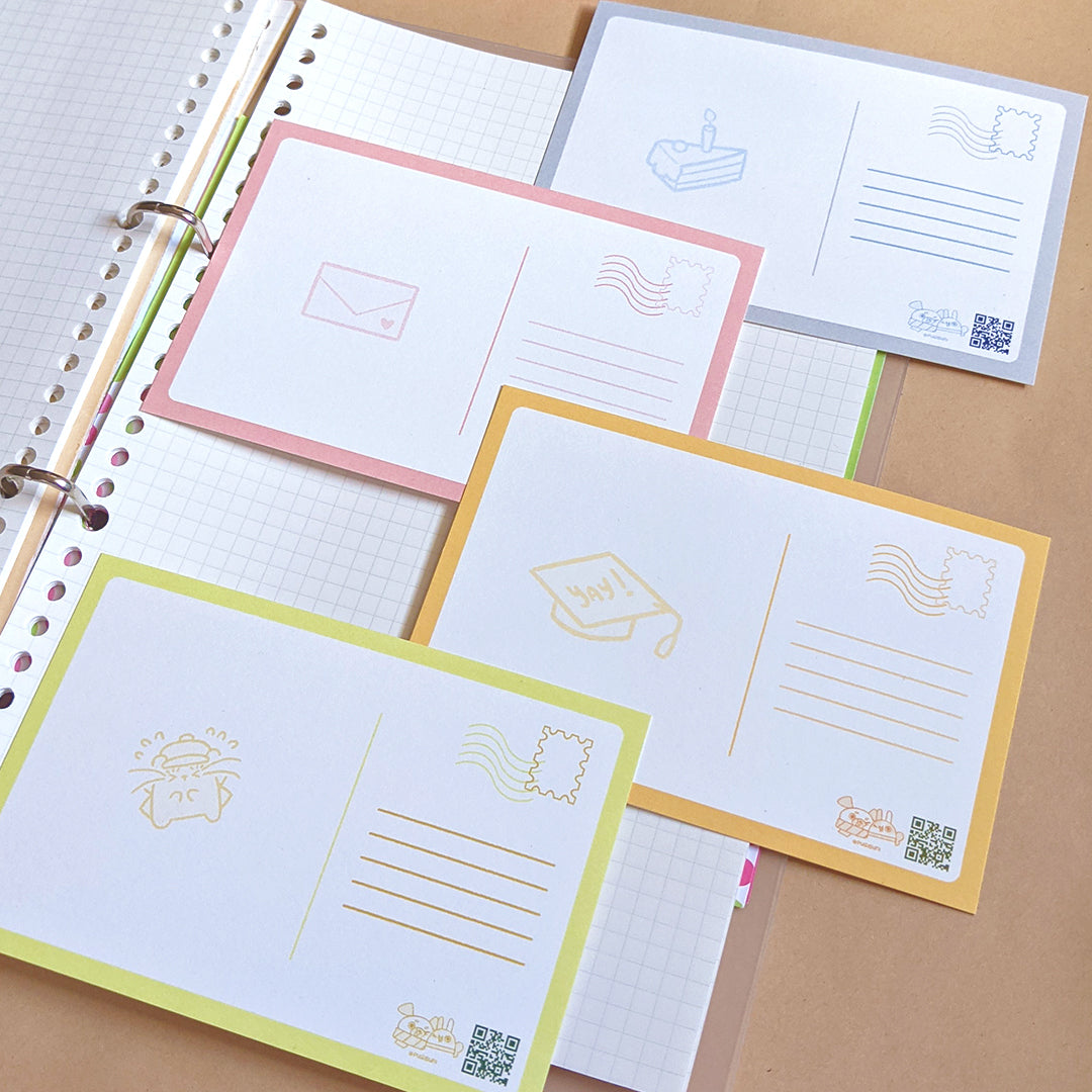 PUGIBUNI Postcard Comic Pugi