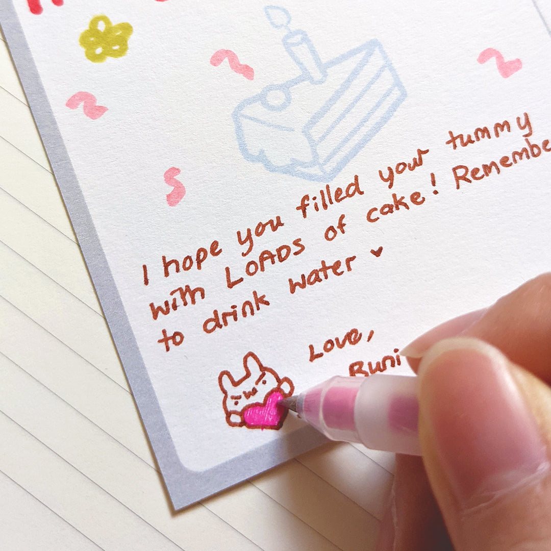 PUGIBUNI Postcard Comic Pugi