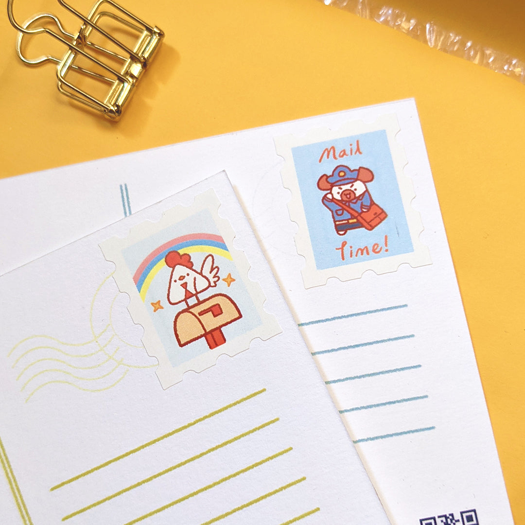 PugiBuni Stamp Sticker Sheet