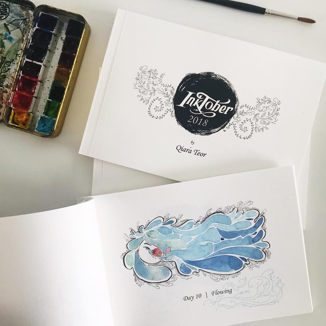 Inktober 2018 Collection Zine