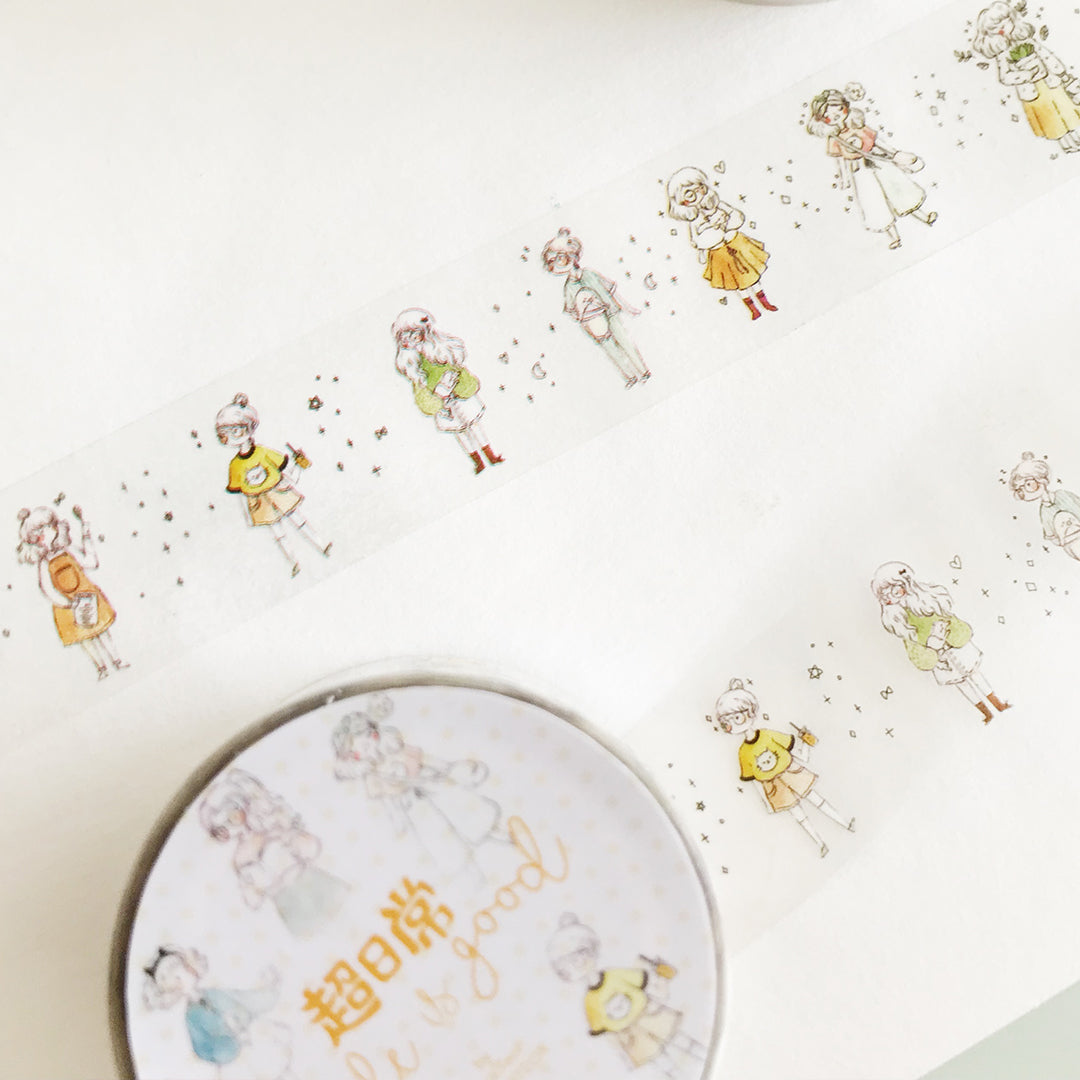 Life is Good Clear Tape