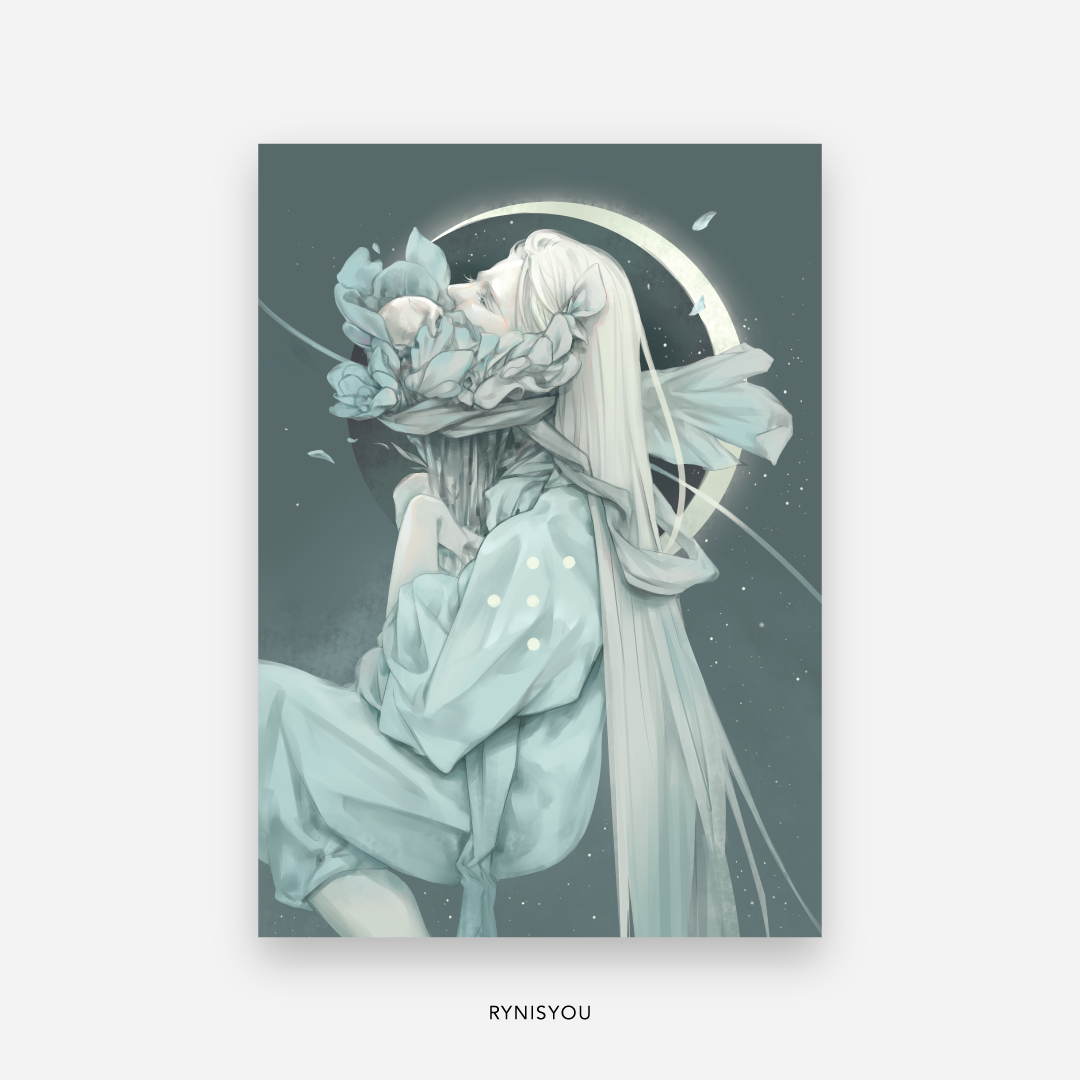 Moonlight A5 Print