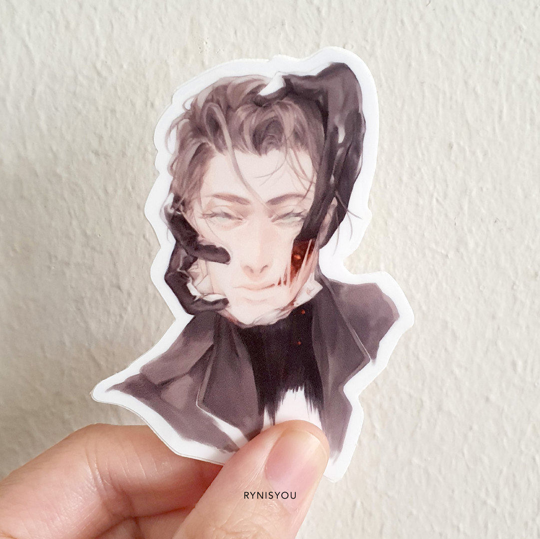 Pomegranate Waterproof Vinyl Sticker