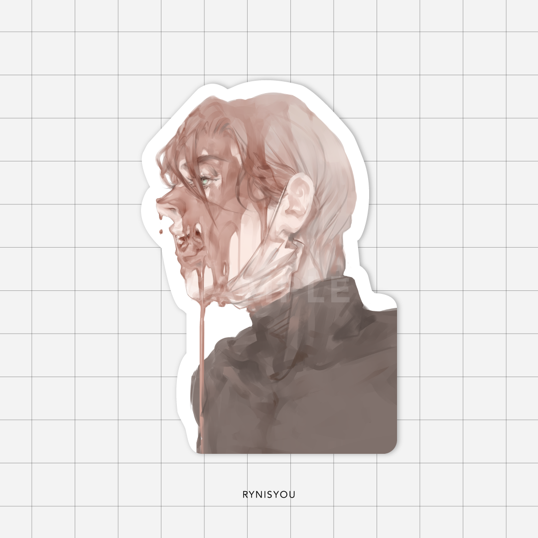 V Waterproof Vinyl Sticker