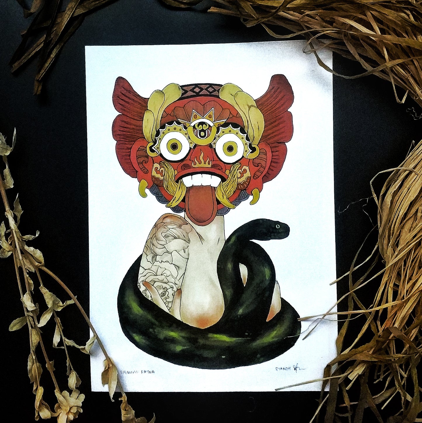 SIGNUM Ratna Art Print