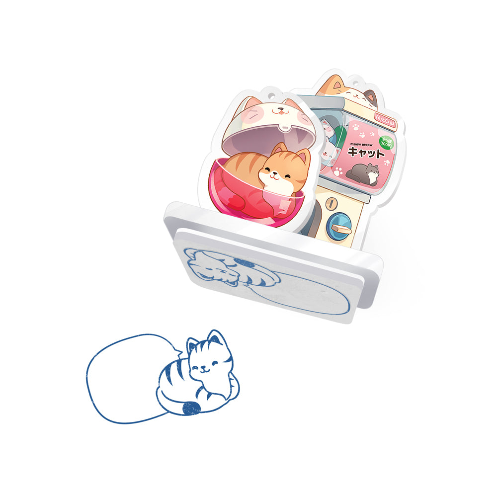 Purrfect Stamp Block | Gacha-self a Cat