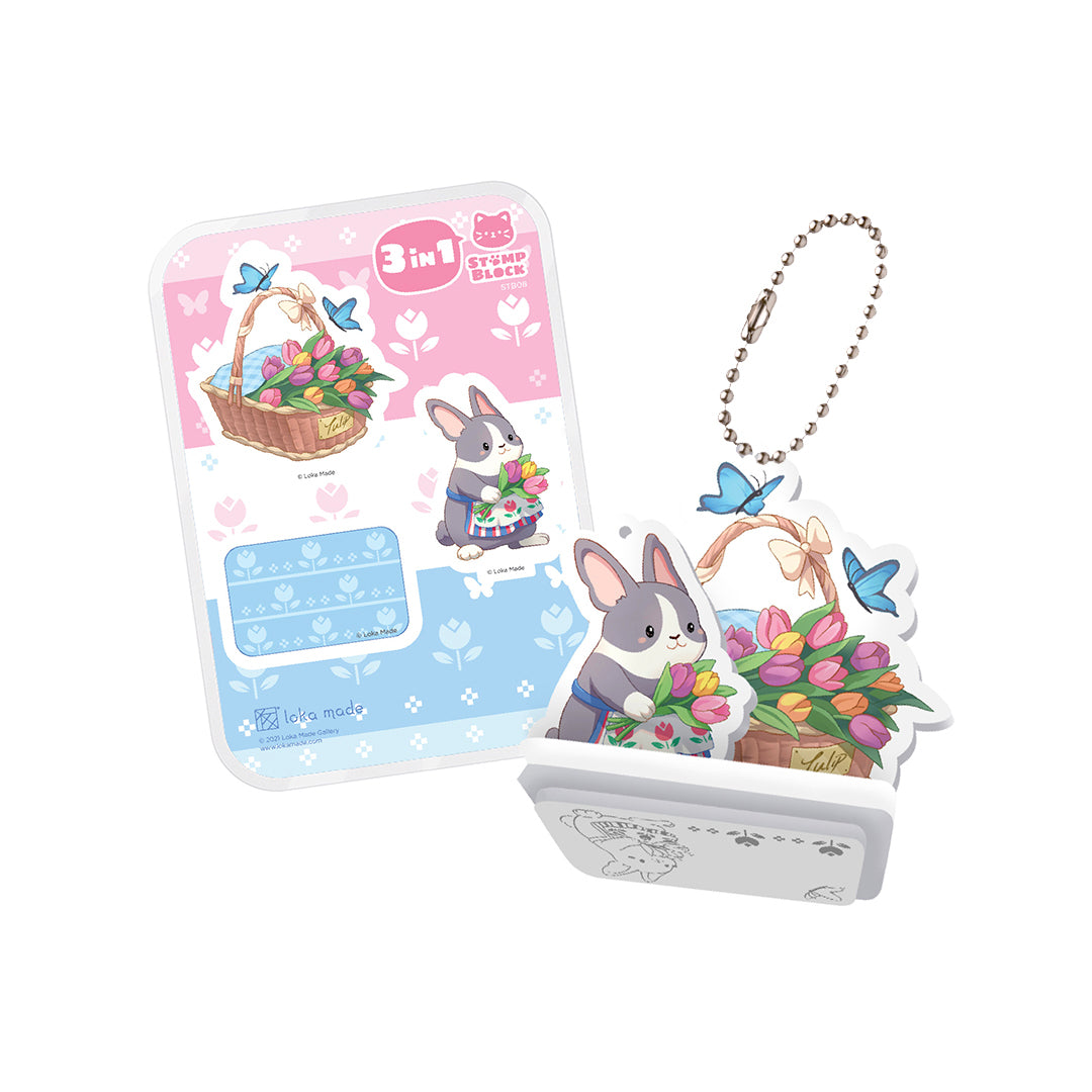 Purrfect Stamp Block | Hoppy Harvest