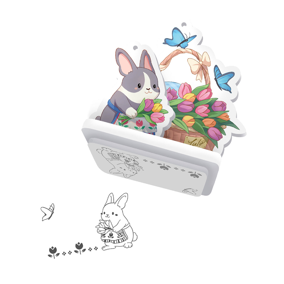 Purrfect Stamp Block | Hoppy Harvest