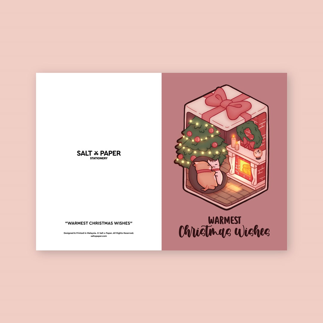 Salt x Paper Greeting Card - Warmest Christmas Wishes