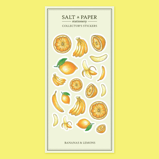 Salt x Paper Sticker - Bananas & Lemons