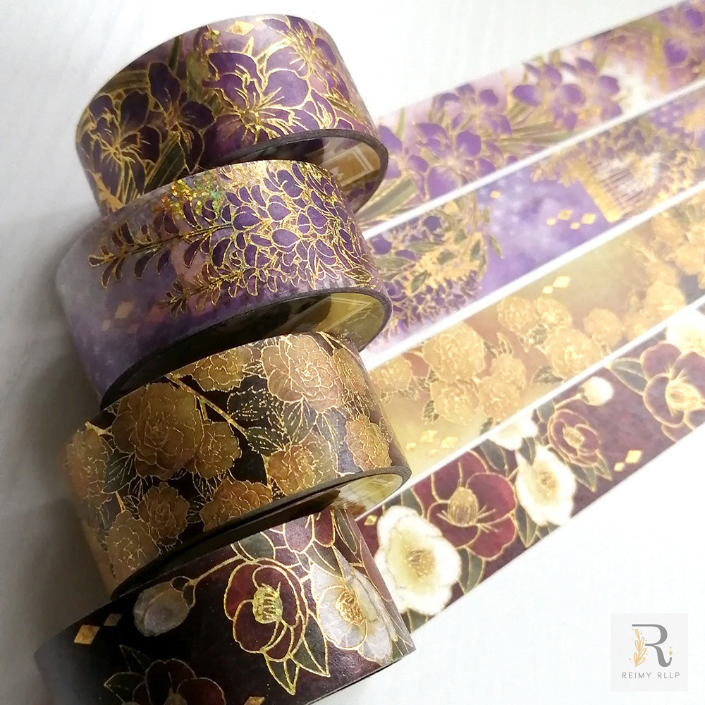 20mm Gold Foil Washi Season 4 - LILAC