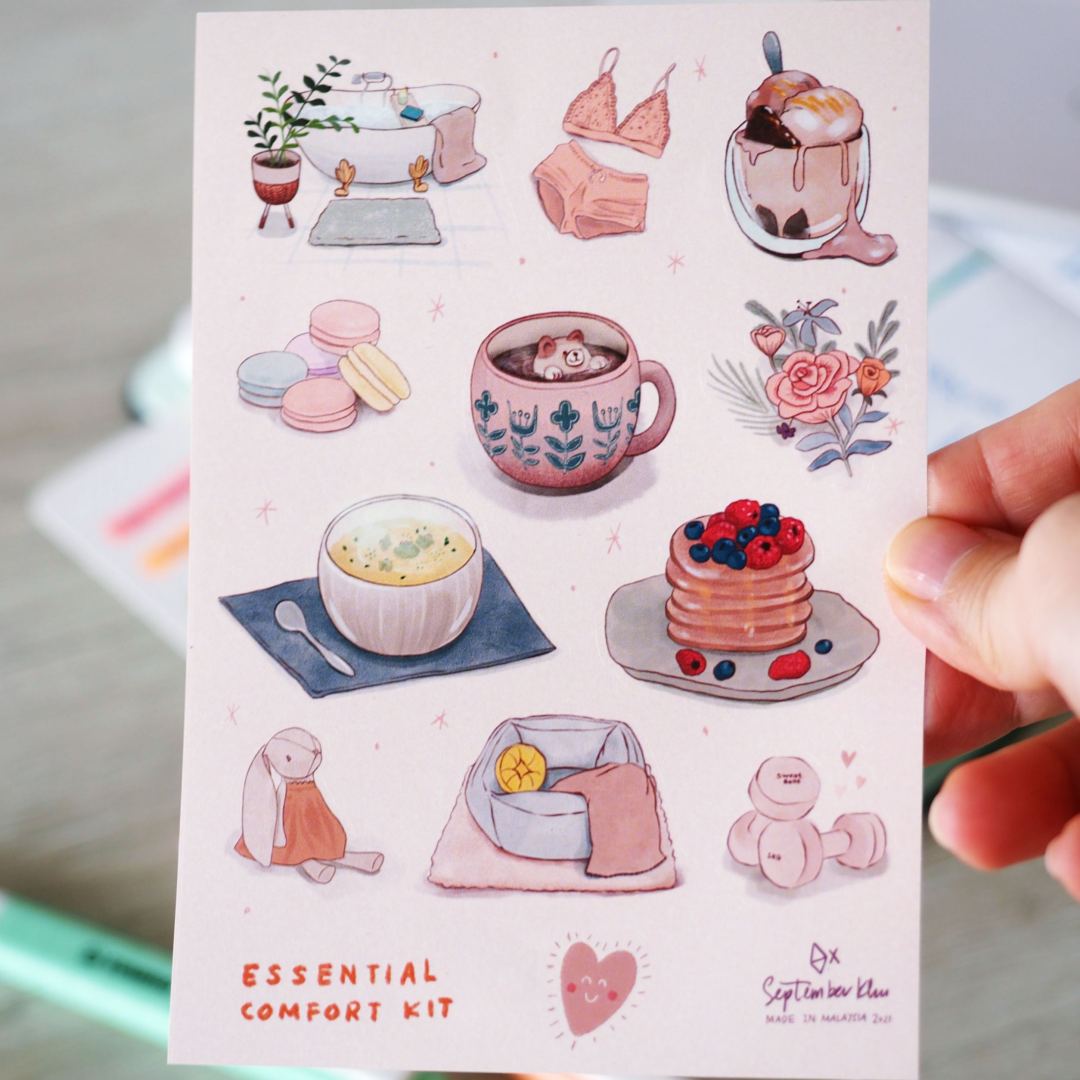 Essential Comfort Kit | A6 sticker