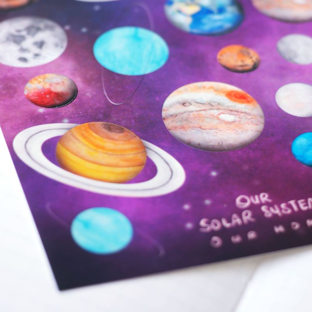 Solar System | A6 sticker