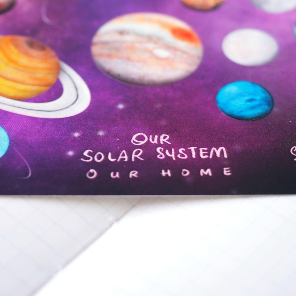 Solar System | A6 sticker