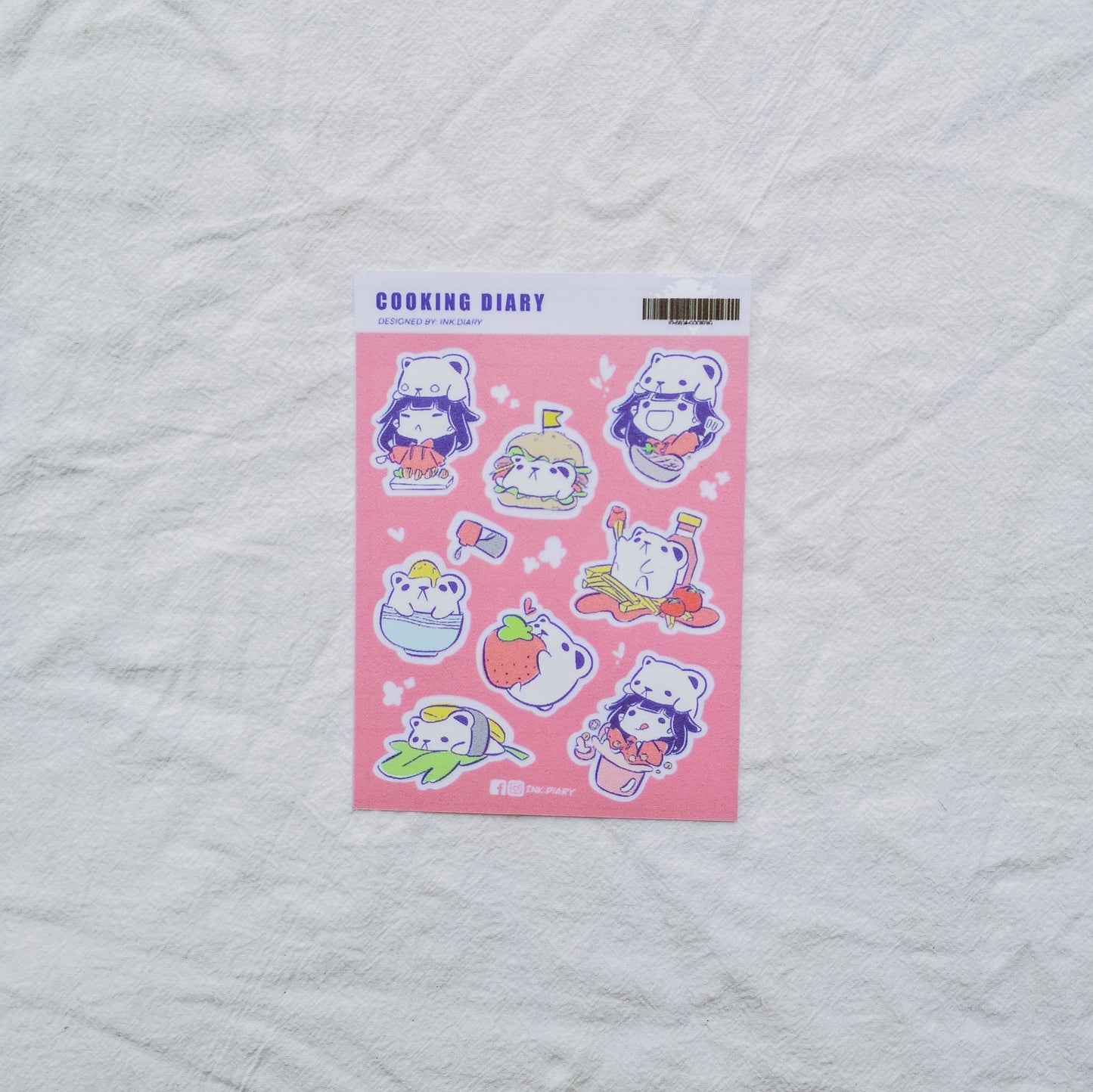 INK.DIARY Sticker - COOKING