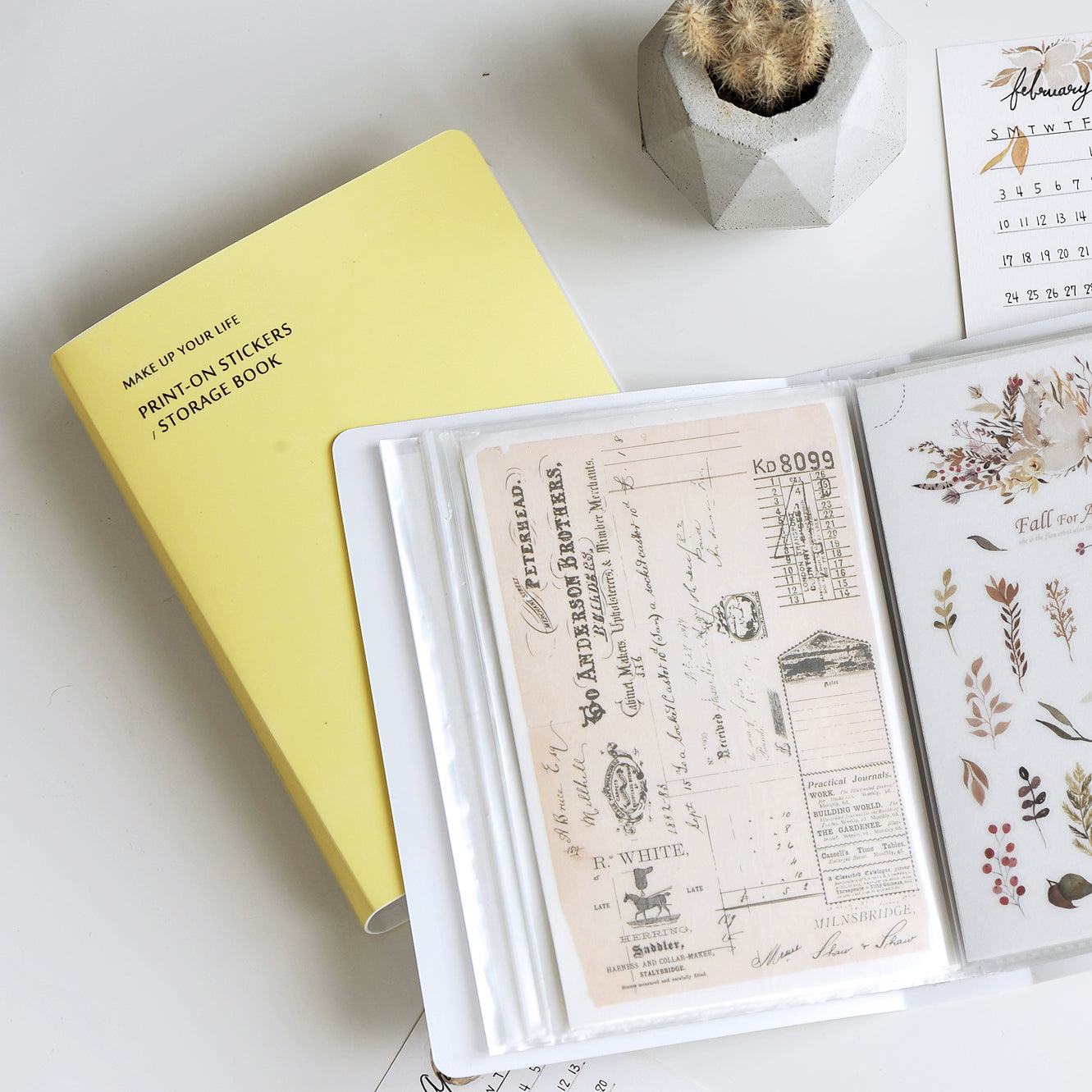 MU Sticker Storage Book