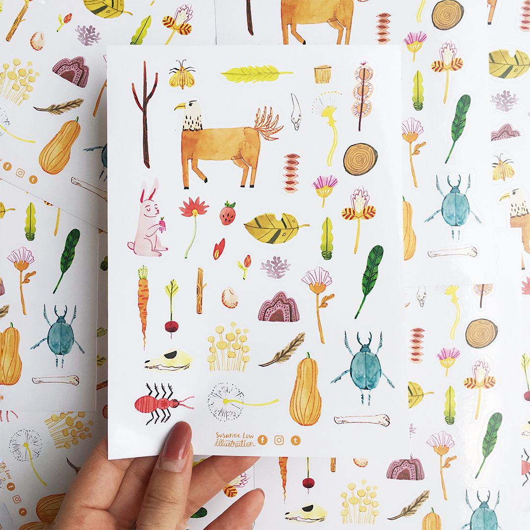 Autum-ness Sticker Sheet